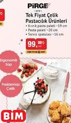 PİRGE TEK FİYAT ÇELİK PASTACILIK ÜRÜNLERİ